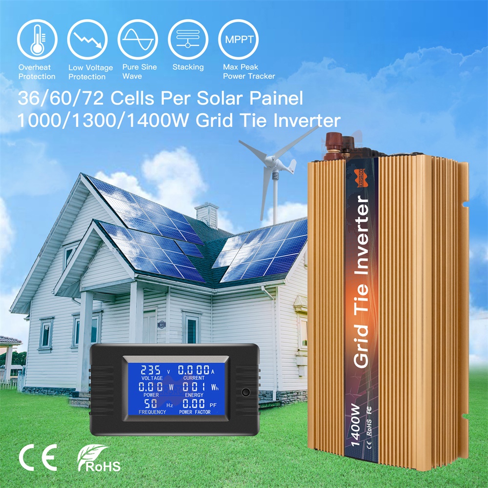 1000-1400W Grid Tie Micro Sola - đánh giá và giá Micro Inverter 1400W Solar Grid Tie