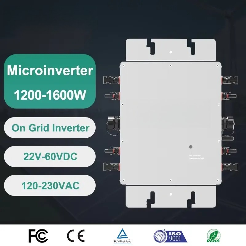 Smart App WiFi Monitoring Micr - đánh giá và giá Micro Inverter 1400W Solar Grid Tie