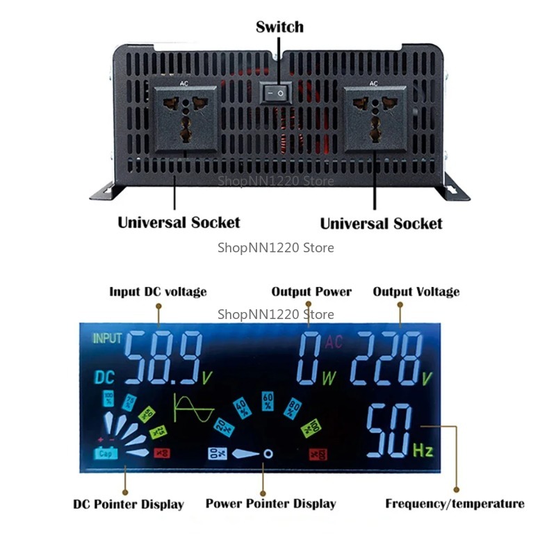 Pure Sine Wave Inverter 12v 22 - đánh giá và giá Off Grid Solar Inverter 48V 6000W