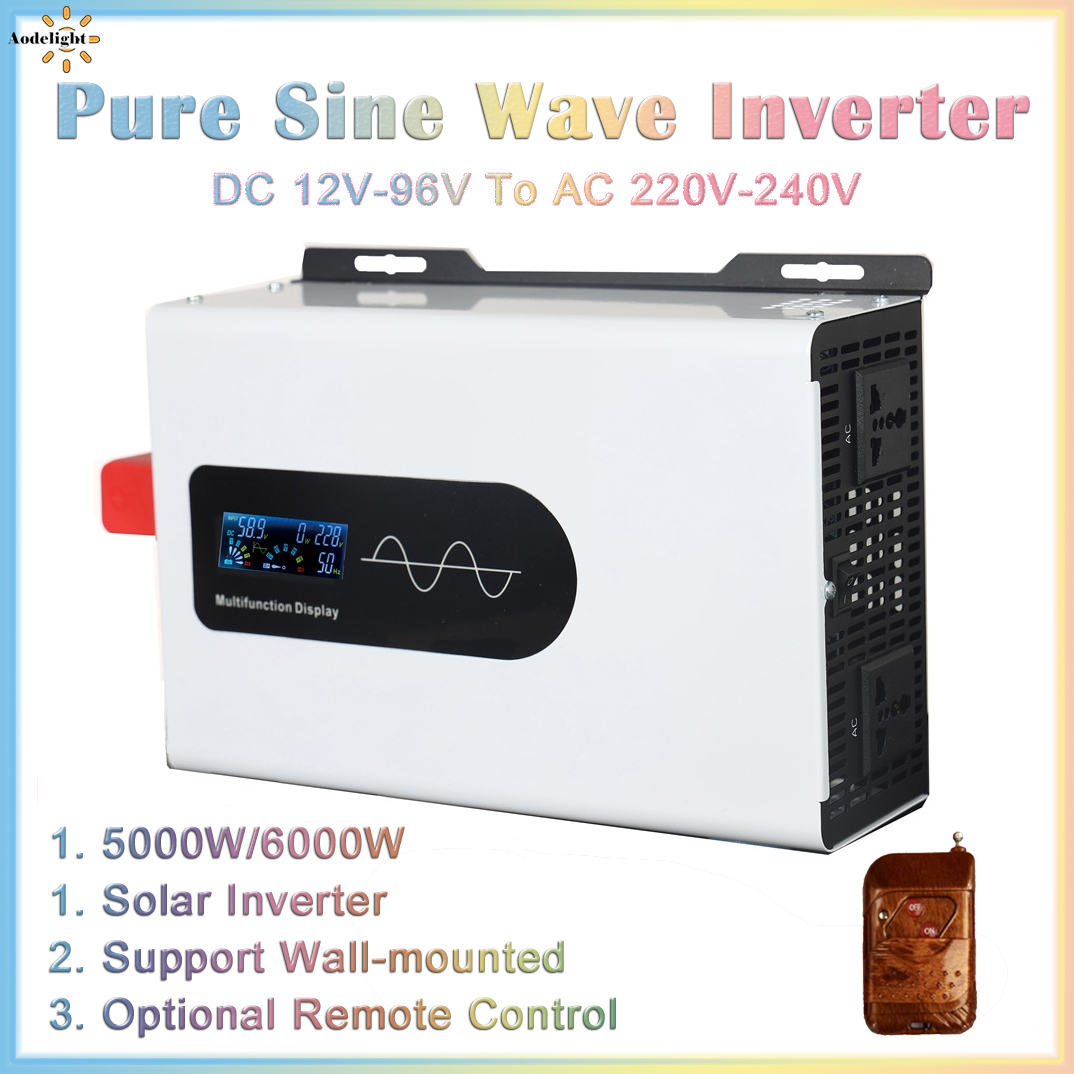 Pure Sine Wave Inverter 12v 22 - đánh giá và giá Off Grid Solar Inverter 48V 6000W