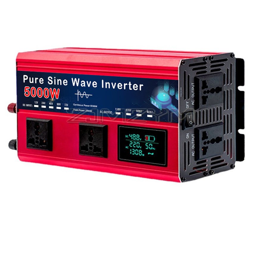 5000W Pure Sine Wave Inverter  - đánh giá và giá Pure Sine Wave Inverter 5000W 48V 220V