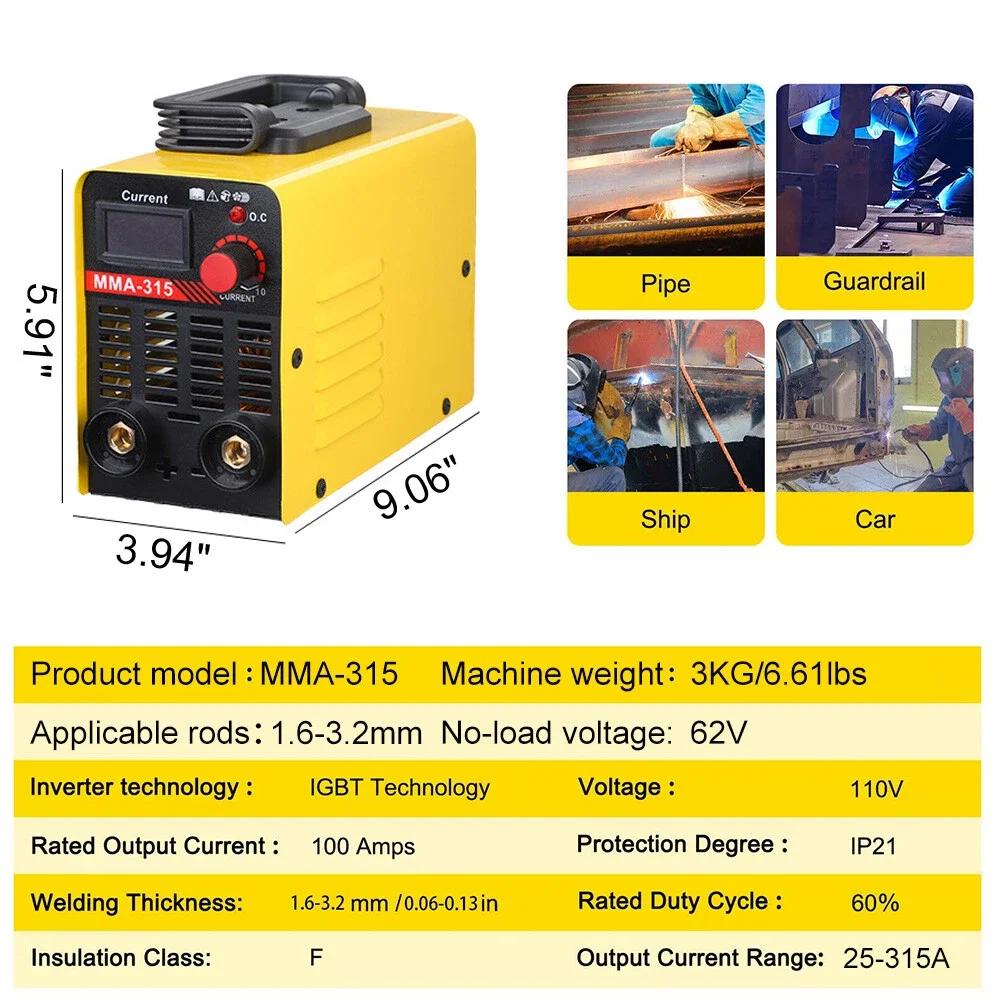 110V 300A Mini IGBT ARC Weldin - đánh giá và giá Inverter Welding Machine Igbt 300A