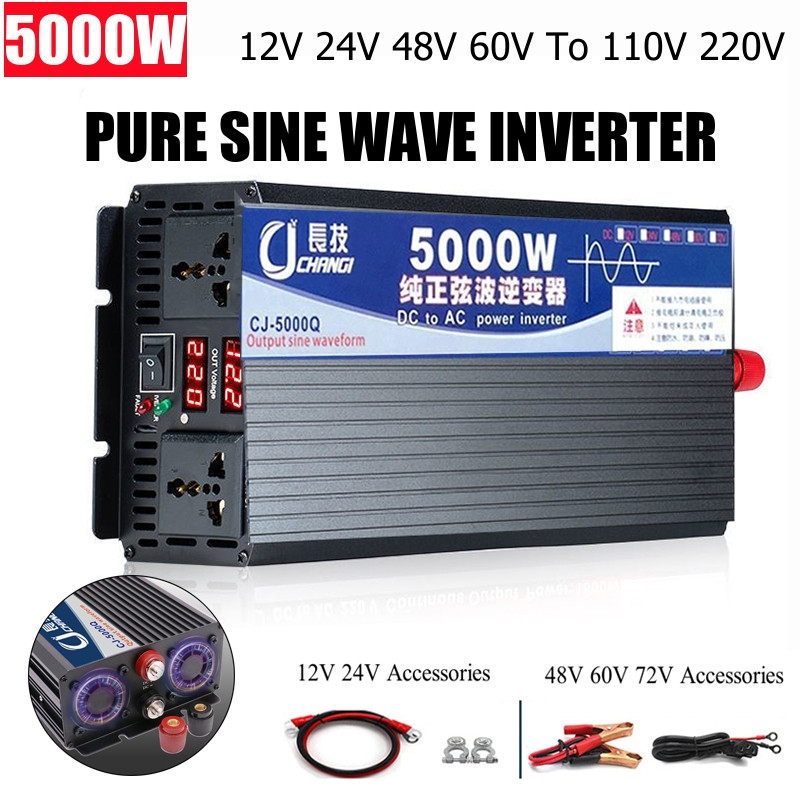 4000W/5000W/5500W/3000W Pure S - đánh giá và giá Inverter Pure Sine Wave 60Hz 120V 3000W