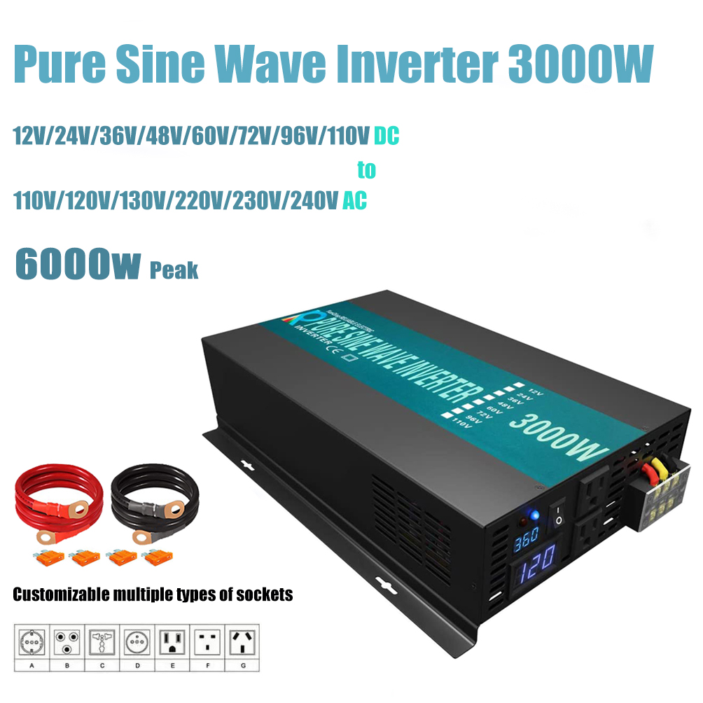 Reliable Pure Sine Wave Invert - đánh giá và giá Inverter Pure Sine Wave 60Hz 120V 3000W