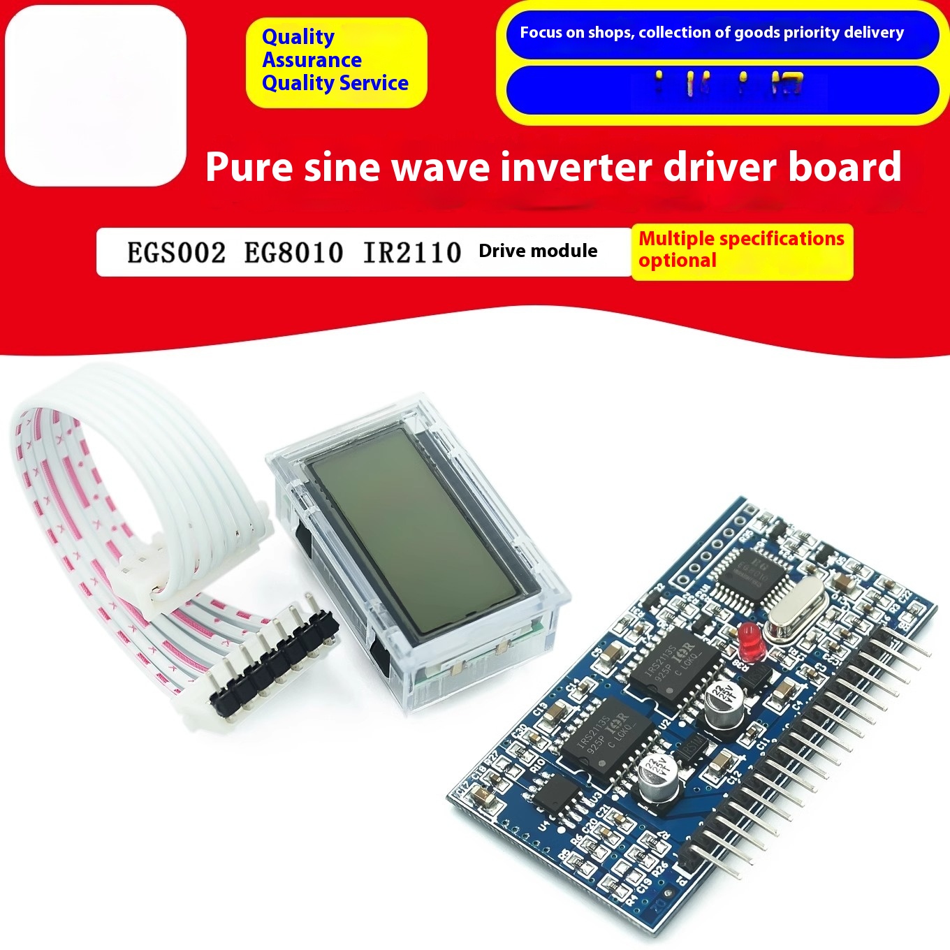 Pure Sine Wave Inverter Driver - đánh giá và giá Egs002 Pure Sine Wave Inverter Driver Board