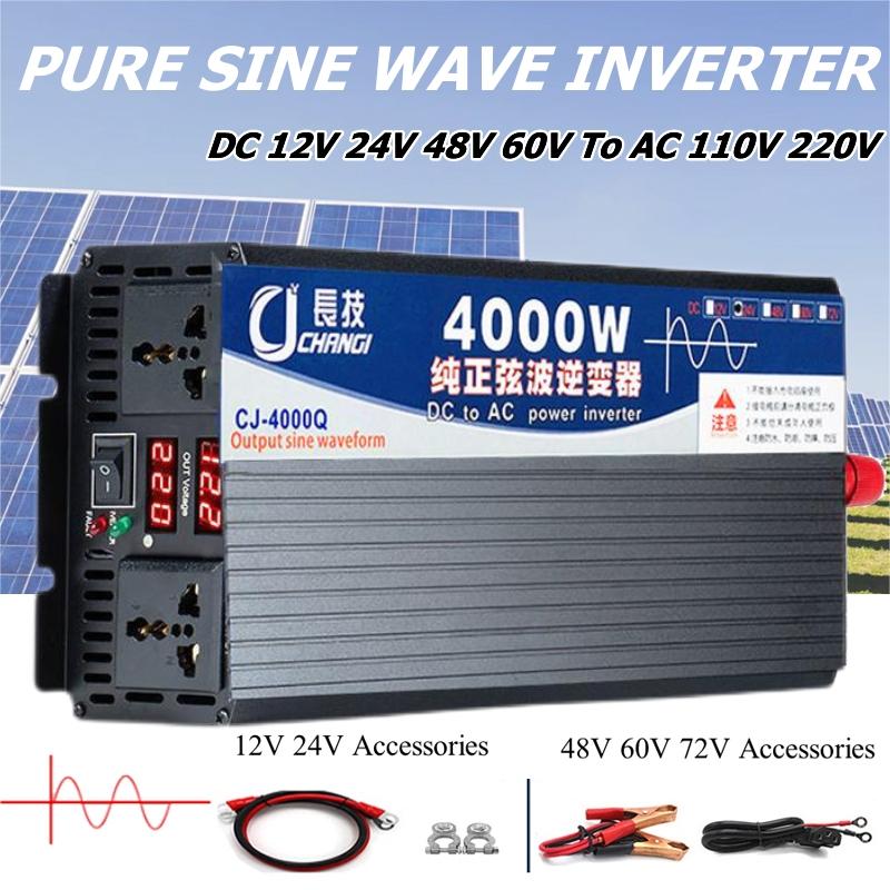 4000W/5000W/5500W/3000W Pure S - đánh giá và giá Inverter Pure Sine Wave 60Hz 120V 3000W