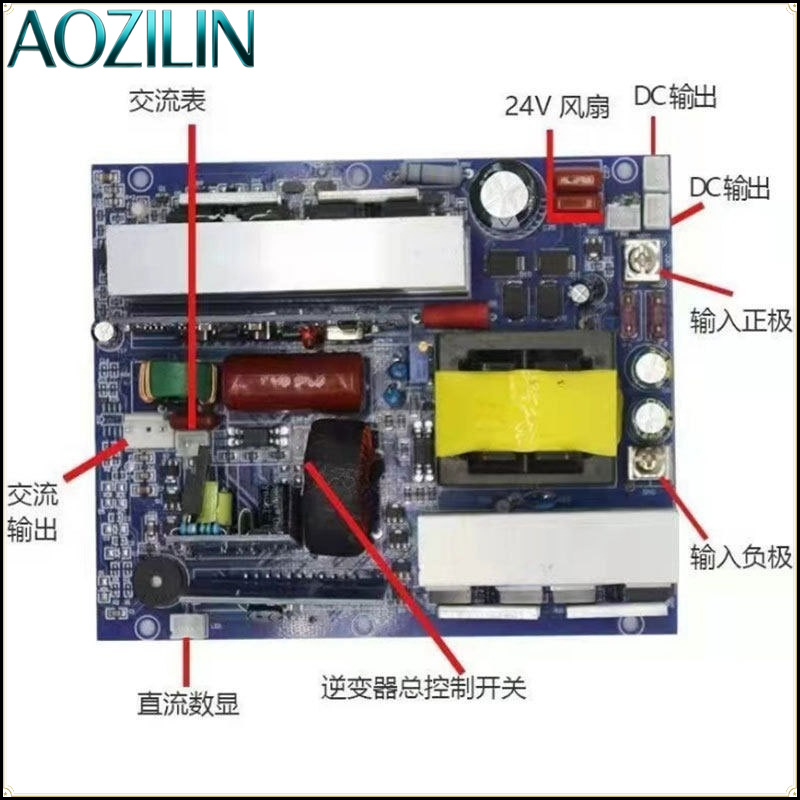AOZILIN Pure Sine Wave Inverte - đánh giá và giá Pure Sine Wave Inverter Board 24V 48V