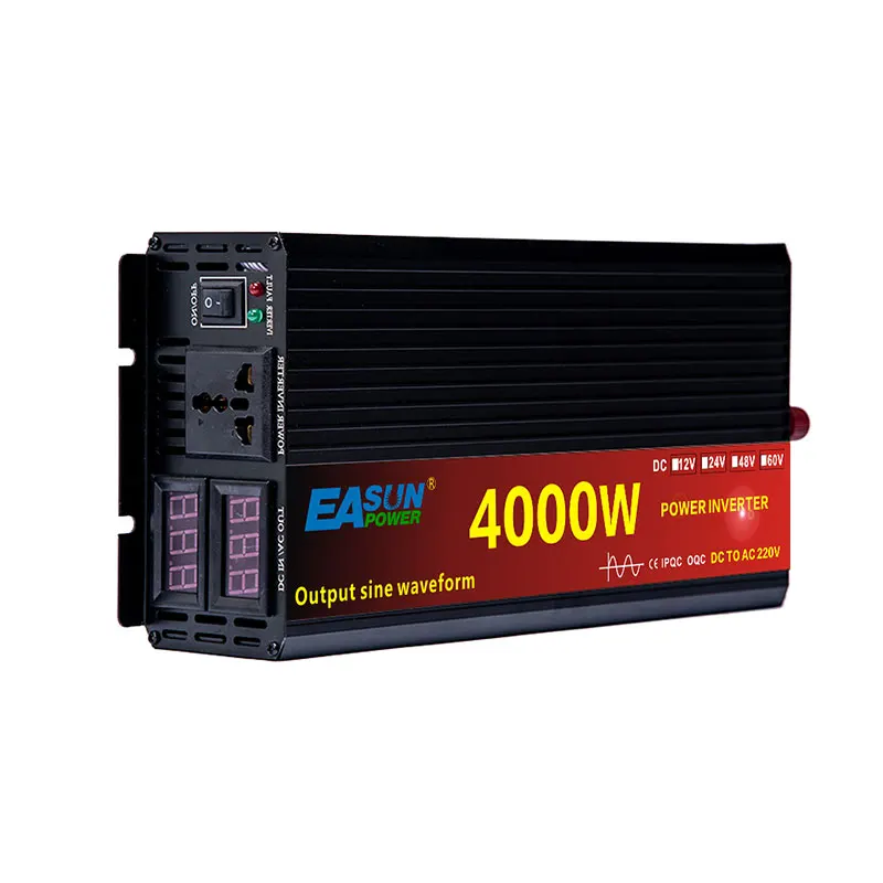 CHKJ Easun 12v 24V 48V DC to A - đánh giá và giá Pure Sine Wave Inverter 5000W 48V 220V