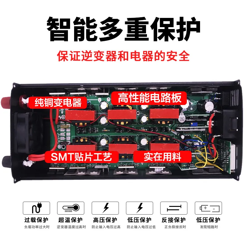 High Power 5000W Pure Sine Wav - đánh giá và giá Pure Sine Wave Inverter 5000W 48V 220V